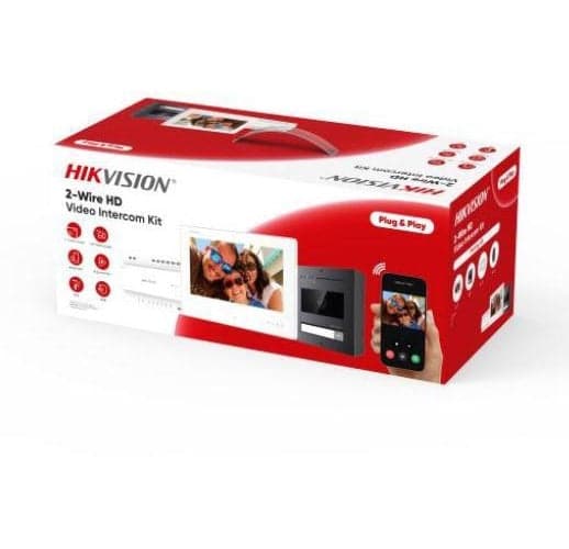 Hikvision DS-KIS704EY Video Intercom Kit 2MP Wi-Fi 7" Touch Screen
