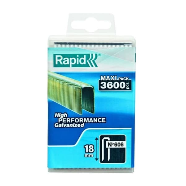 RAPID 3600 Narrow Staples No. 606,18 mm