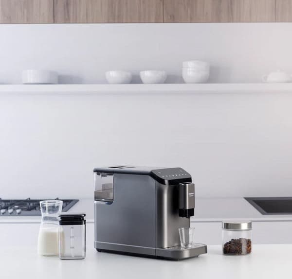 Taurus Espresso Machine 20 Bar White Coffee Accento Latte