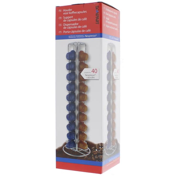 Scanpart Nespresso Capsule Holder for 40 Capsules - Stylish Kitchen Organizer