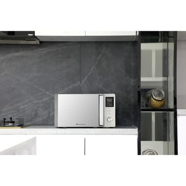 CONTINENTAL EDISON CEMO25SG13S3 Combination Microwave, 25 L, Silver