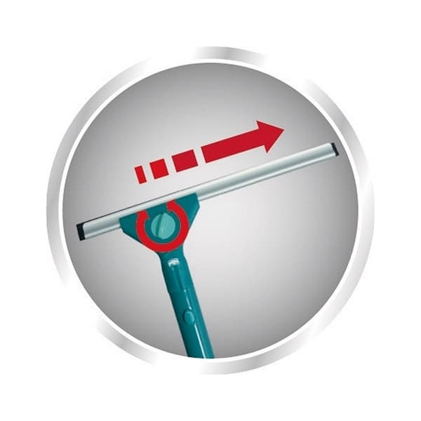 Leifheit Classic Window Wiper with Telescopic Handle - 30 cm
