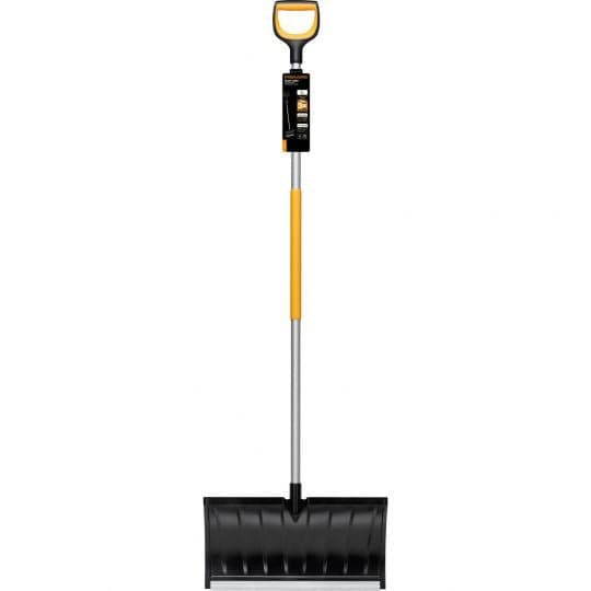 Fiskars 1057179 Snow Shovel - Metal Black Orange