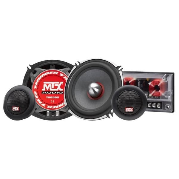 MTX AUDIO 2-Way Set - 13 cm - 4Ω - 80 Wrms - Aluminum Chassis
