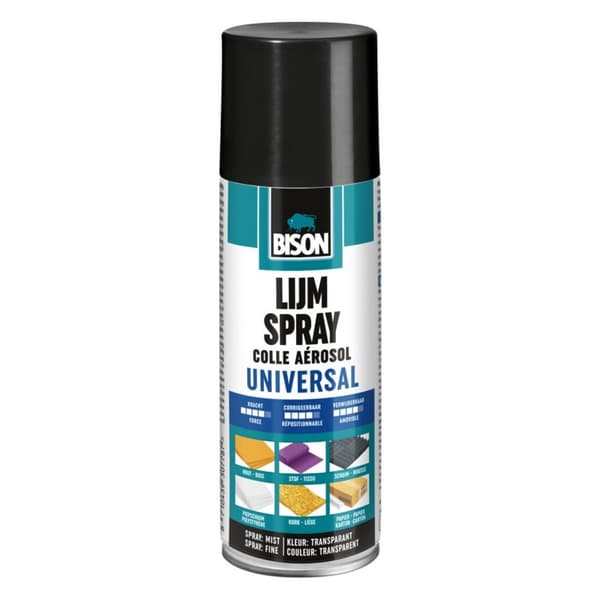 Bison Lijmspray 200 ml BI-1308030