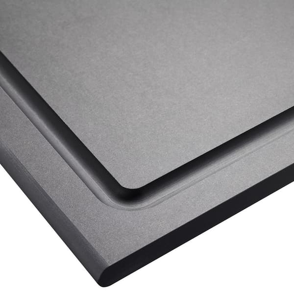 GEFU SLIZE Rectangular Wood Cutting Board Grey