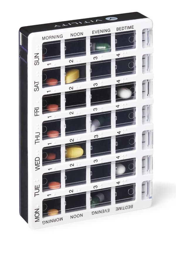Vitility Pill Box - Week VIT-70610350 - Organize Your Medications