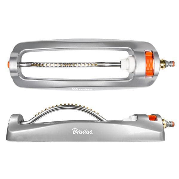 Metal Oscillating Sprinkler White Line