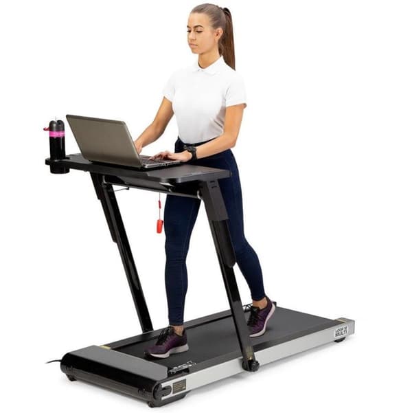 HMS LOOP12 MULTI Electric Treadmill with Desk 1-12 km/h Black