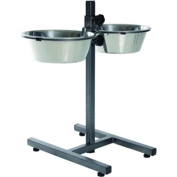 TRIXIE Adjustable Dog Bowl Stand 5.6 L 24 cm Height