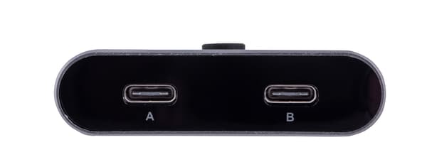 UNITEK - USB-C 2 in 1 Out Signal Switch - 4K