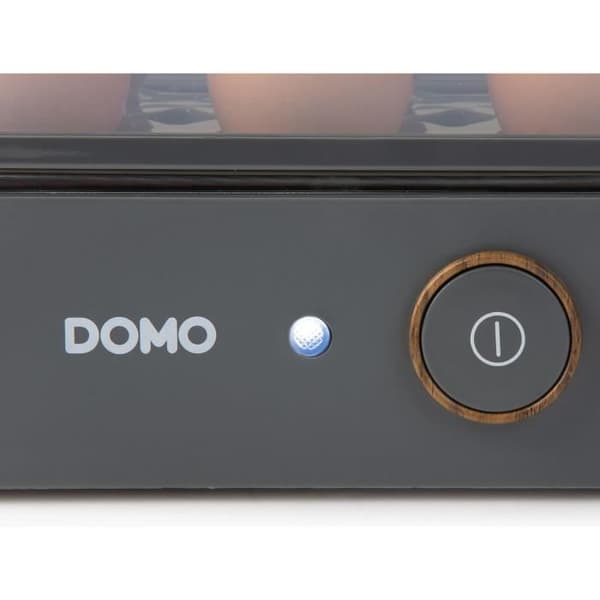Egg cooker - DOMO - DO9283EK - 400 W - 6 eggs - Grey