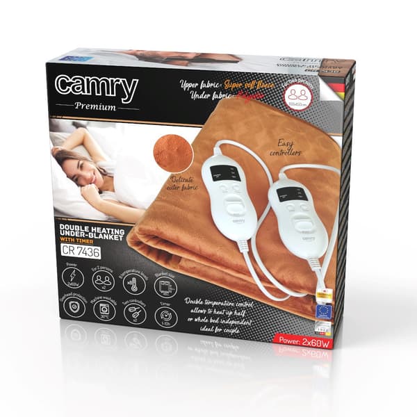CAMRY CR 7436 Electric Blanket