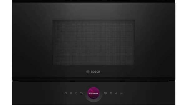 BOSCH Built-in Microwave 21L 900W Black BFL7221B1