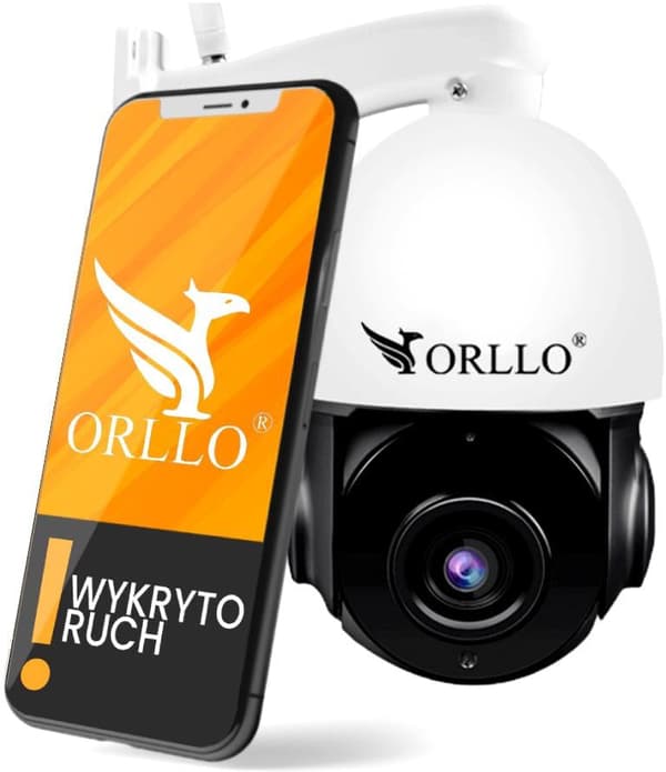 ORLLO Z18 IP Camera Outdoor SIM 4MP, Rotatable, Night Vision