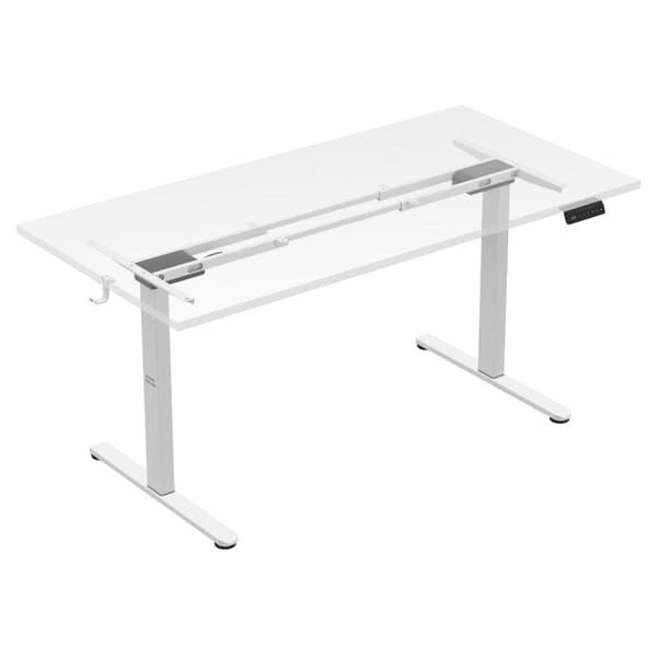 Xeno 4.5 White Electric Desk - Height Adjustable