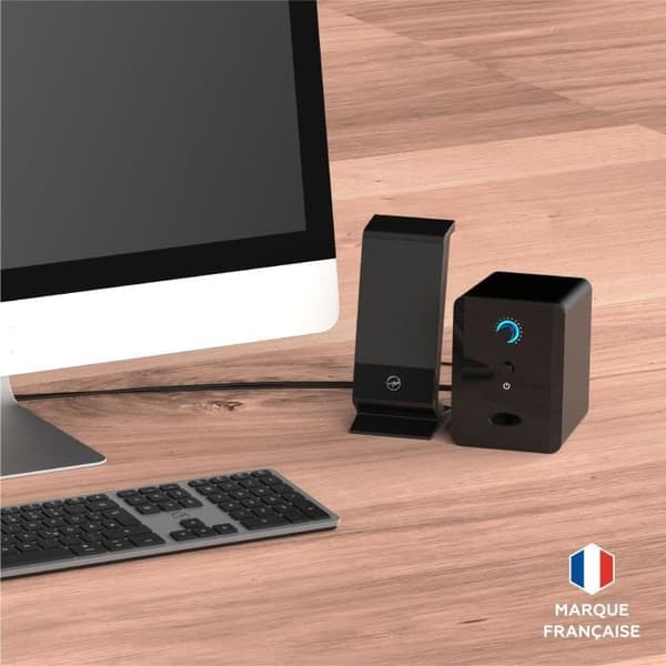 Mobility Lab 2.1 Speaker System - ML314006 - Black - 5W Power - 2 Speakers