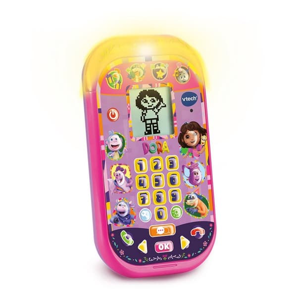 VTech Dora Discover & Learn Smartphone - Light and Sound - Educational Toy