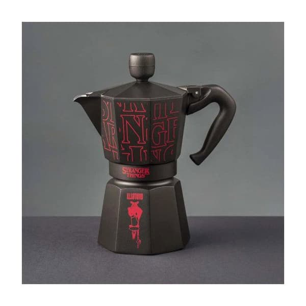 BIALETTI Moka Express Coffee Maker, 6 Cups, 270 ml, Stranger Things Collection
