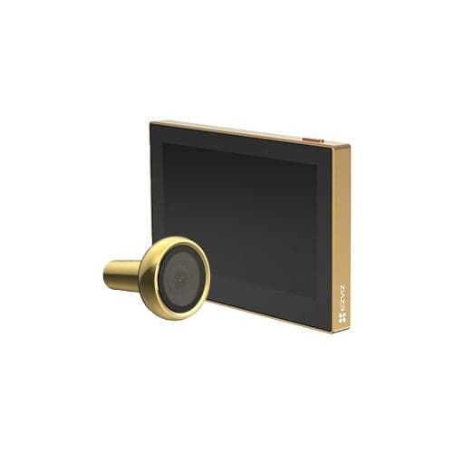 EZVIZ HP2 Digital Peephole, Wireless, Black/Gold