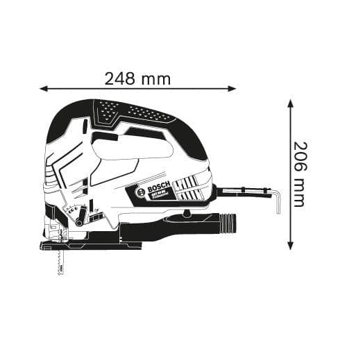 Bosch Power Jigsaw 650 W 2.6 kg