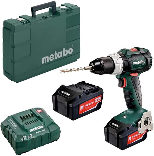 Metabo 602325500 Cordless Screwdriver/Impact Driver 18V 4Ah