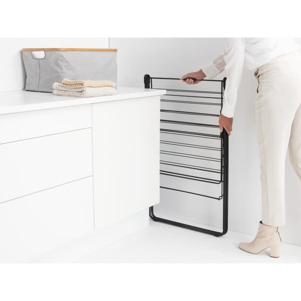 Brabantia HangOn Drying Rack 20 m Drying Space Matte Black