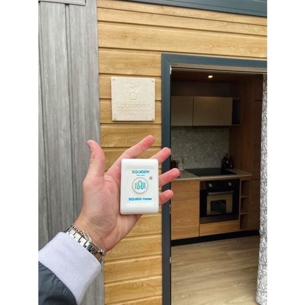 SQUIDD Connected Alarm - Home 2nd Generation - 105 dB Siren - No Wi-Fi or Cellular Required - Smartphone Control