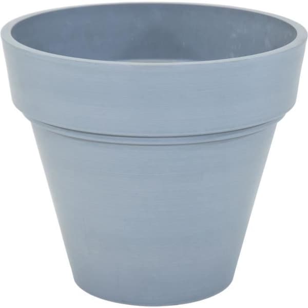 MEGA COLLECTIONS Ecostone Flowerpot - Ø 55 cm - H 51 cm - Grey