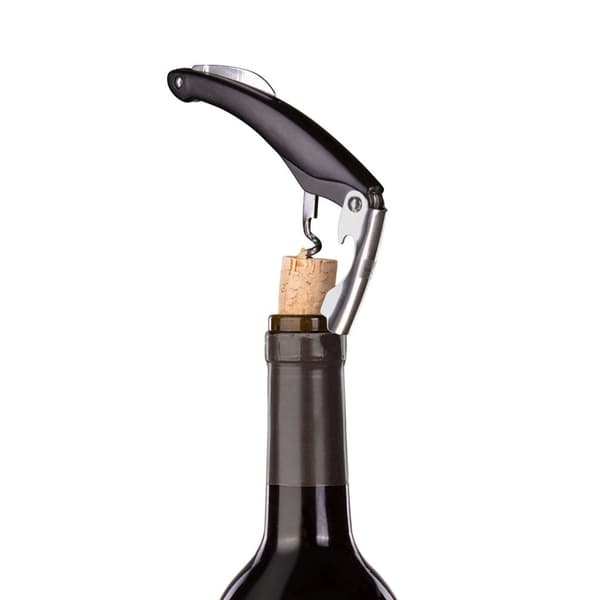 Vacuvin Waiters Corkscrew 3-in-1 Black/Silver