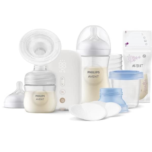 PHILIPS Electric Breast Pump Kit - Rechargeable - Simple - Natural Motion