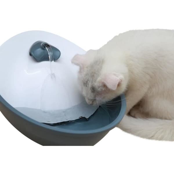 KERBL Classic Pet Fountain - 1.75 L - Adjustable Flow - Quiet Operation