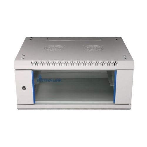 Extralink Rack Cabinet 4U 600x450 Grey Wall-Mounted