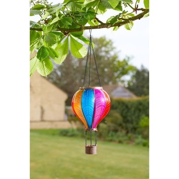 CoolFlame Rainbow Balloon - Light-Up Outdoor Accessory - 45x14x14cm