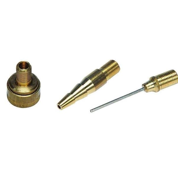 MECAFER Compressed Air Accessory Kit - 8 Pieces - Inflation and Blowing