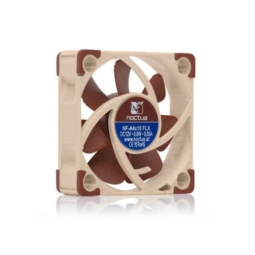 Noctua NF-A4x10 FLX Computer Case Fan 40x10mm Beige Brown