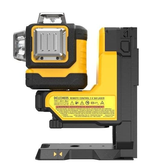 18V XR 3x360 Green Remote Control Laser - Versatile Leveling Tool