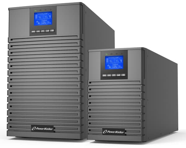 PowerWalker VFI 2000 ICT IoT - 2000VA Online UPS with 8 AC Outlets