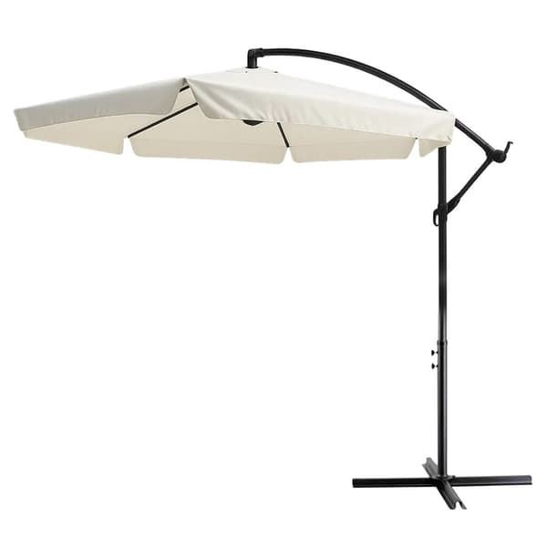 Extralink Garden Umbrella 3 m Beige with Side Panels