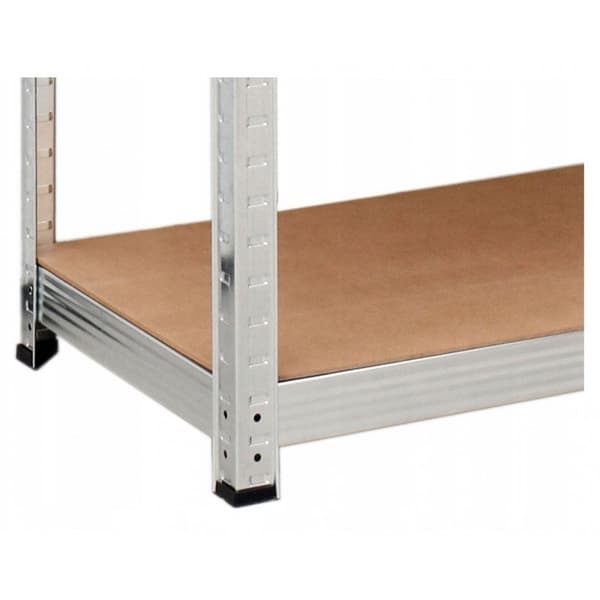 Topeshop REGAŁ G9040 Garden Tool Storage Rack Freestanding Galvanized Steel MDF