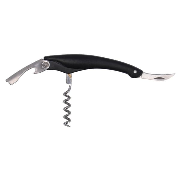 Vacuvin Waiters Corkscrew 3-in-1 Black/Silver