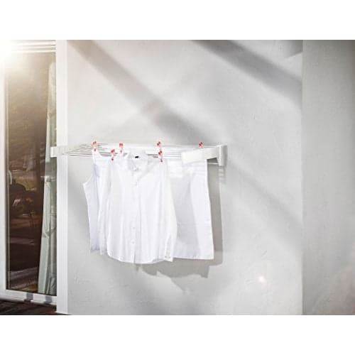 Leifheit Wall-Mounted Clothes Drying Rack Telegant Plus 100 - Model 83100