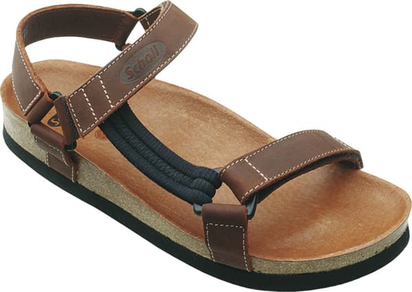 Scholl Heaven Unisex Sandals Black Brown