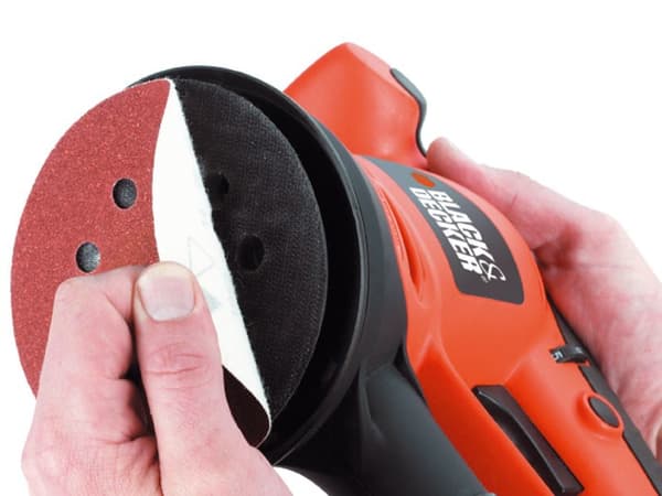 BLACK+DECKER KA191EK-QS Corded Random Orbital Sander 480W 125 mm