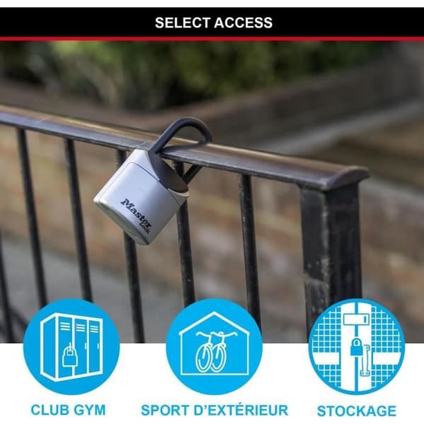 Secure Key Box - MASTER LOCK 5406EURD - XS Size with Handle