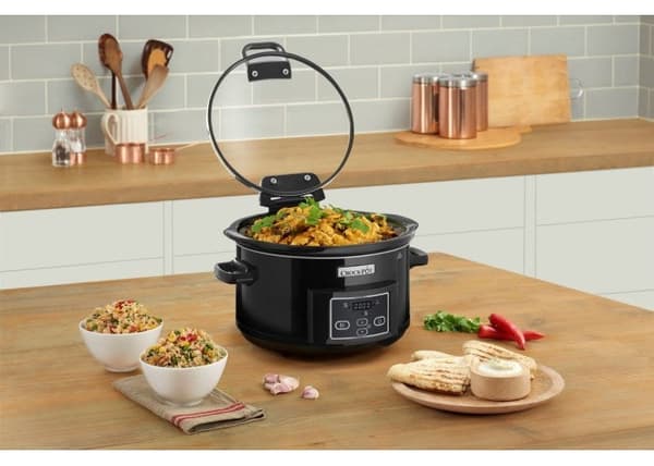 Crock-Pot Slow Cooker 4.7L Programmable Digital with Auto Keep Warm