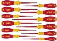 Wiha SoftFinish Electric SlimFix Screwdriver Set 12 Pieces