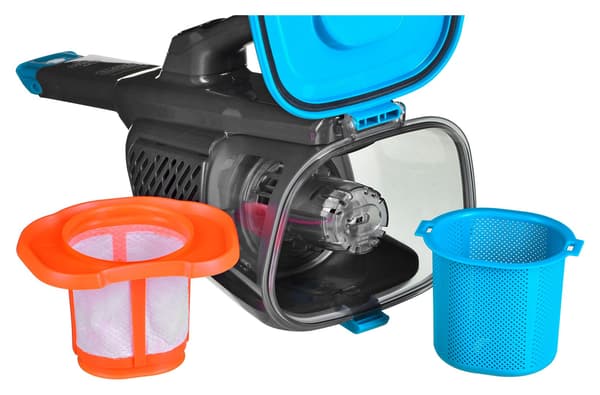 Black & Decker Handheld Vacuum Bagless Blue Titanium BHHV320J