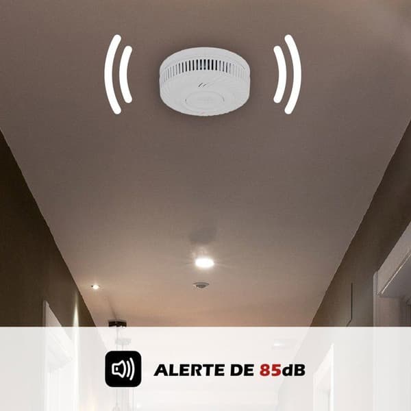 KYF Smoke Detector - Wi-Fi - CE - 10-Year Sealed Battery