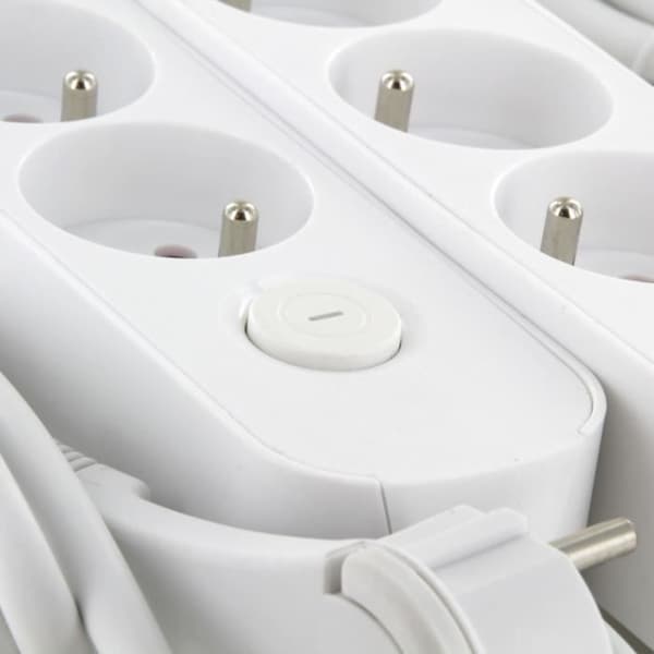 CHACON Power Strip Set of 2 - 4 x 16A - 1.5 m Cable